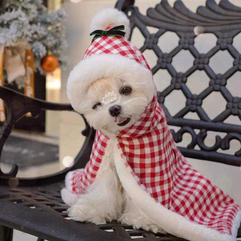 BOWWW® Winter Christmas Pet Cape Blanket - KIKOPALS