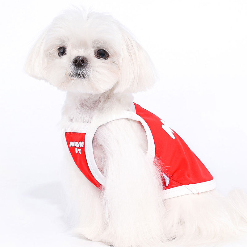 MookiPet® Lightweight Sun-Proof Red Vest for Dogs & Cats