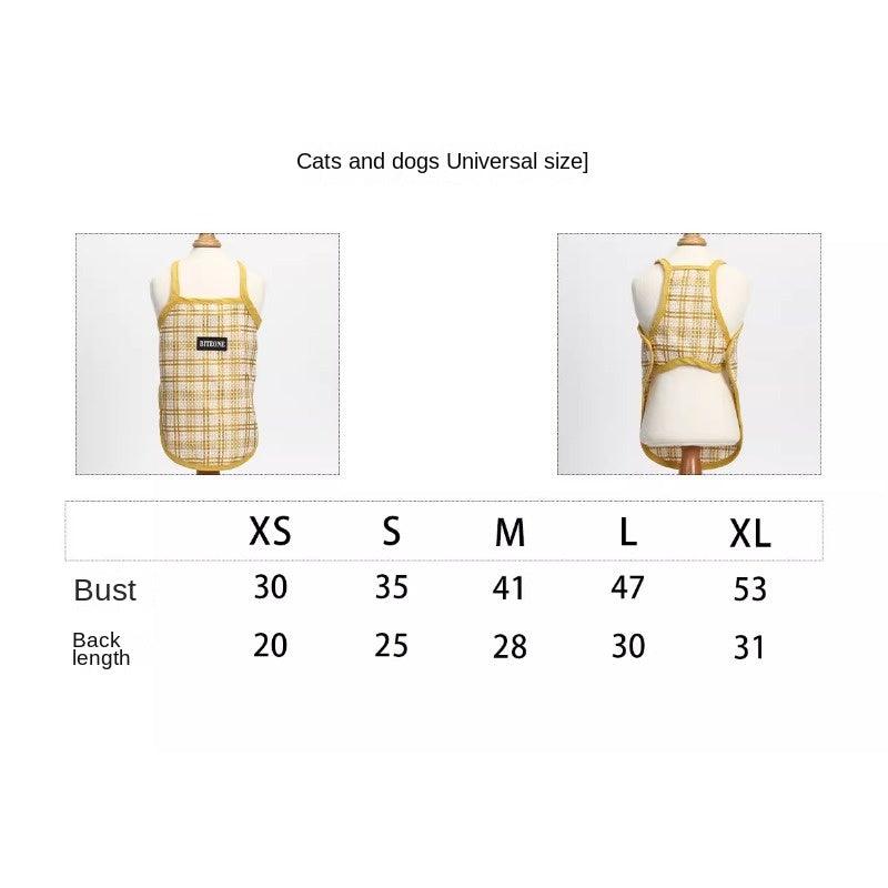 BITEONE® Pet Yellow Stripe Vest - KIKOPALS