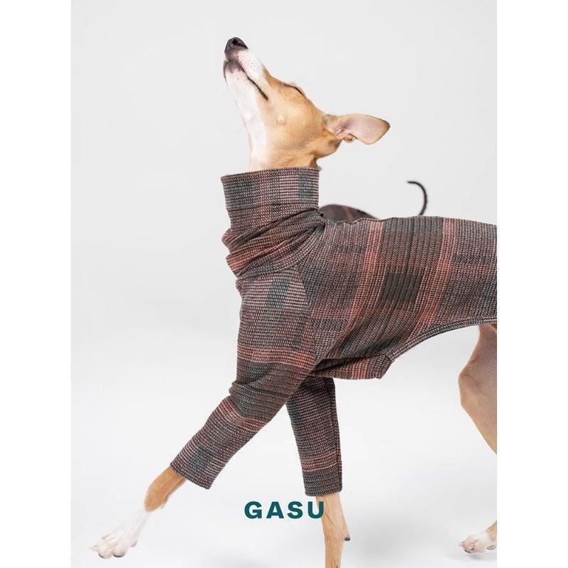 GASU® Pink and Brown Gingham Dog Apparel - KIKOPALS