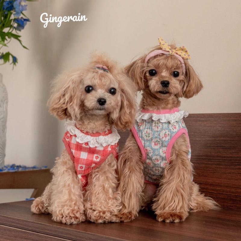 GINGERAIN® Dog Vest with Collar - KIKOPALS