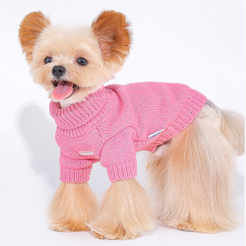 MookiPet® Sequined Turtleneck Sweater for Dogs