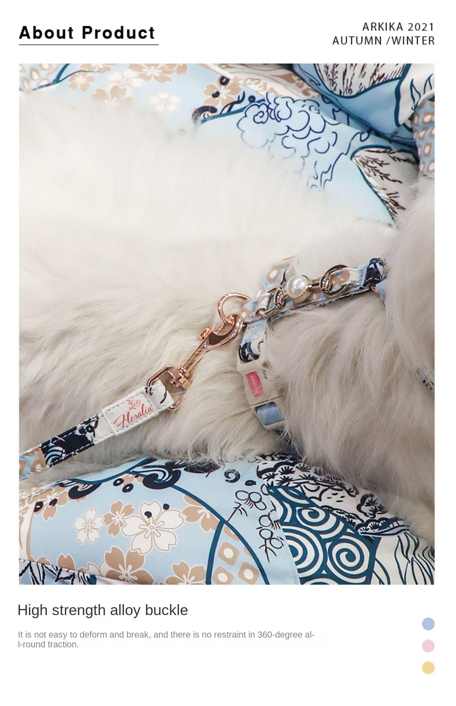 ARKIKA® Pearl-Style Pet Harness Leash - KIKOPALS