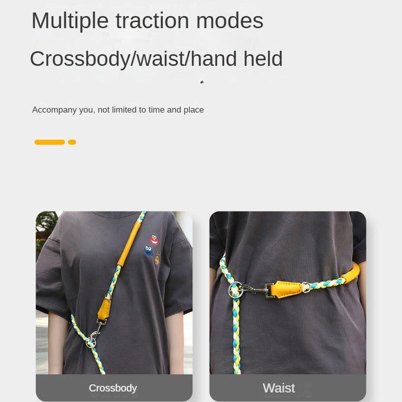 UFHome® Adjustable Crossbody Dog Leash - KIKOPALS