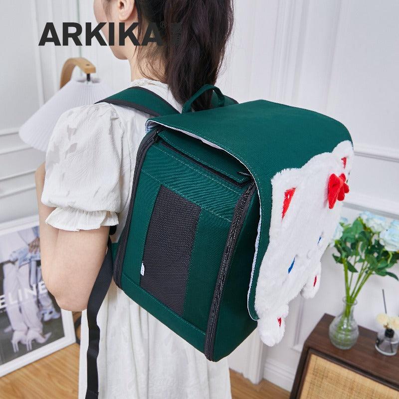 ARKIKA® Stylish Pet Backpack Carrier - KIKOPALS