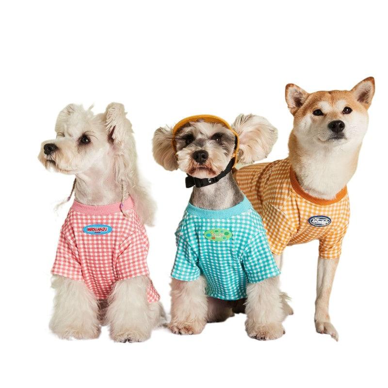 KIKOPALS® Plaid Pet T-Shirt - KIKOPALS