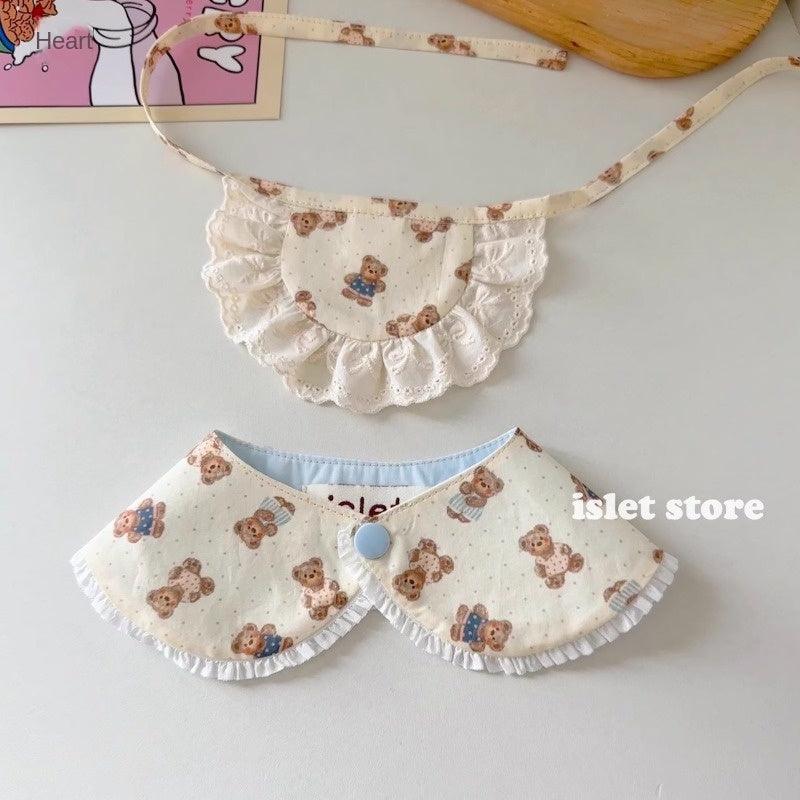 islet store® Cute Bear Pet Bib - KIKOPALS