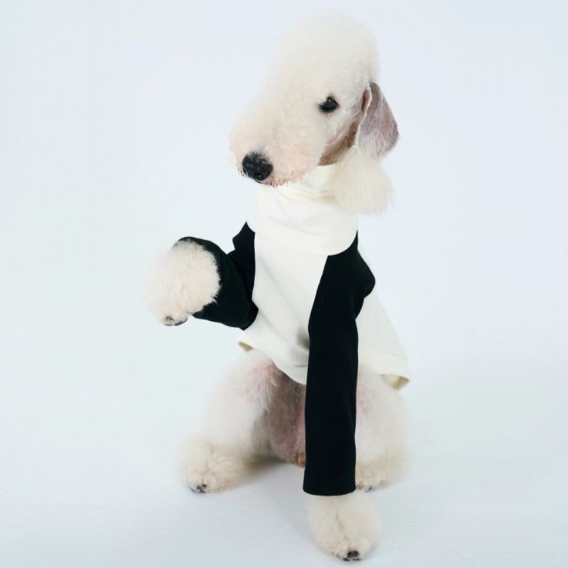 egge® Black & White Dog Hoodie for Medium Breeds