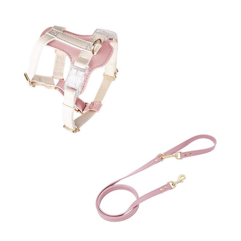 Minly® Leather Cat Harness & Leash Set - KIKOPALS