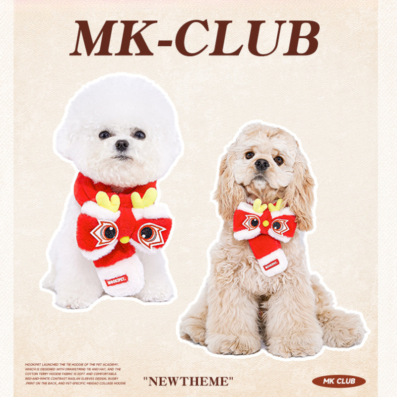 MookiPet® Dragon Plush Scarf for Dogs & Cats
