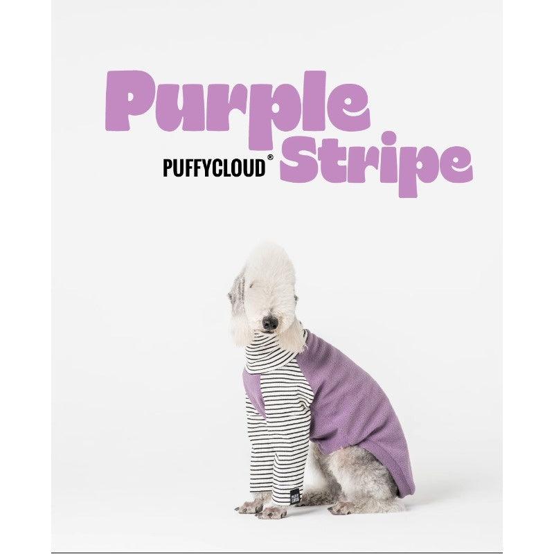 PUFFYCLOUD® Striped Dog Two-Legged Top - KIKOPALS