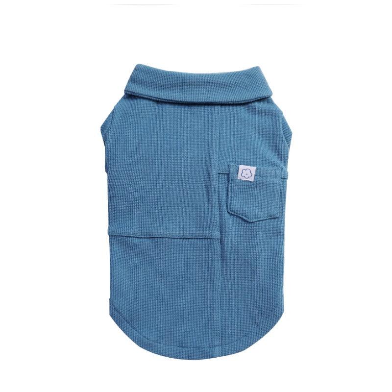 MQPET® Waffle-Knit Pet Polo Shirt - KIKOPALS