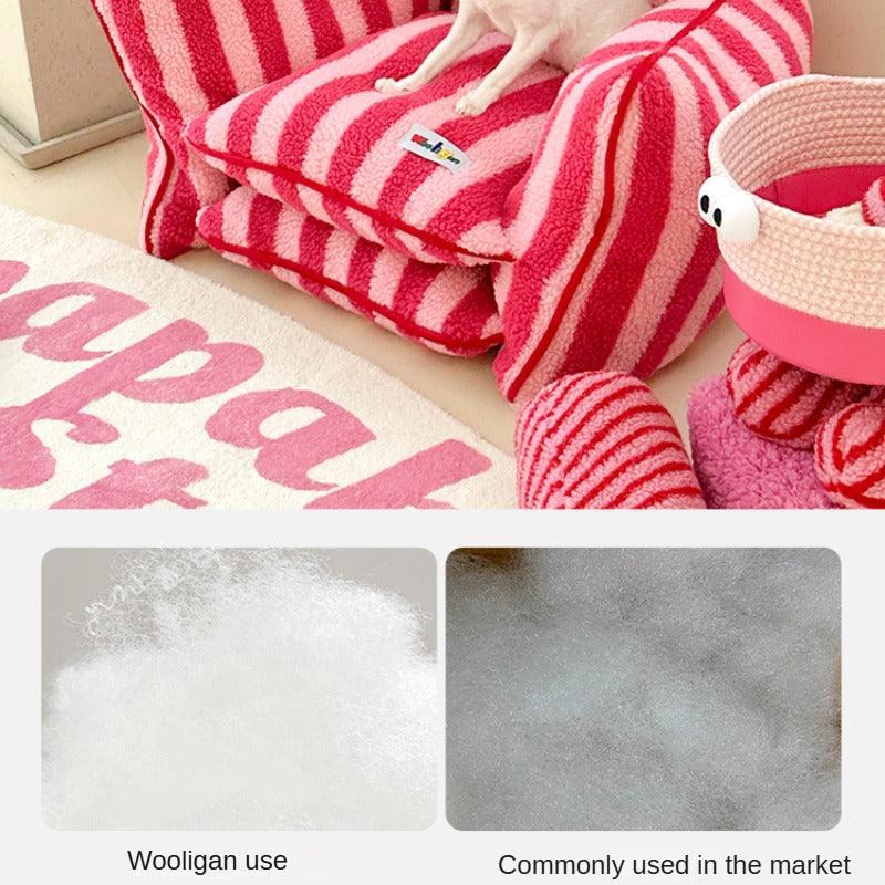 Wooligan® Striped Antibacterial Pet Sofa Bed - KIKOPALS