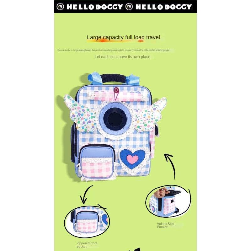 HELLODOGGY® "Hello Doggy" Pet Carrier Backpack - KIKOPALS
