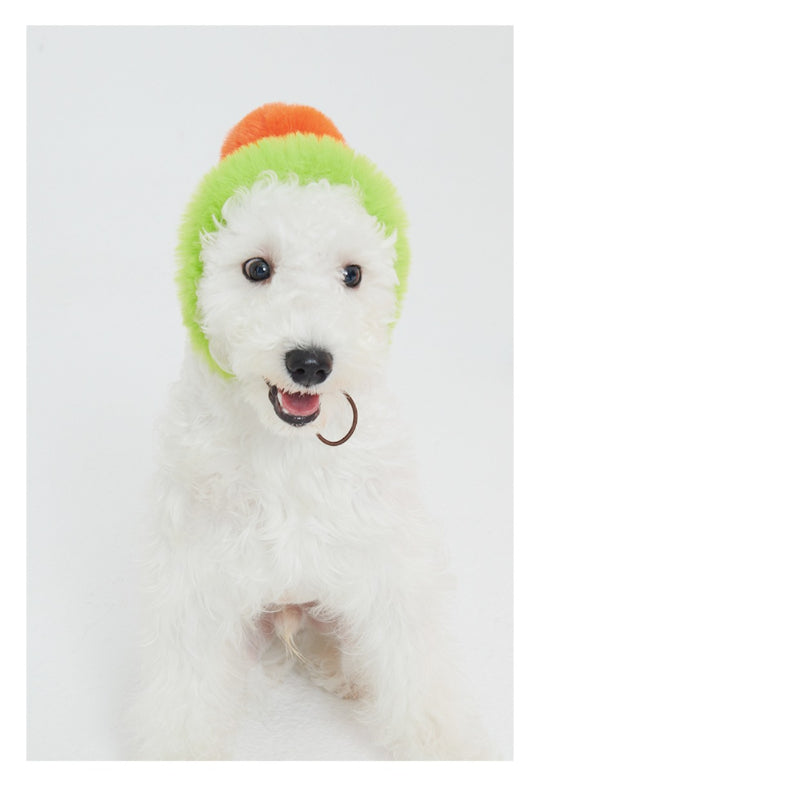 FuzFuz® Plush Ball Hat for Dogs