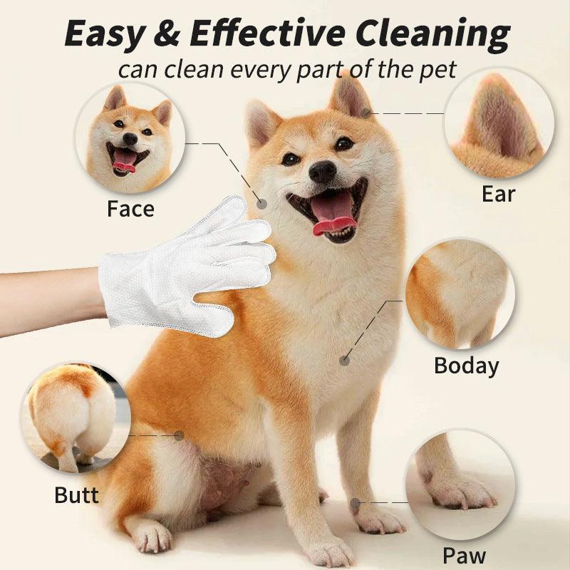 KIKOPALS® Pet Glove Wipe 2PCS - KIKOPALS