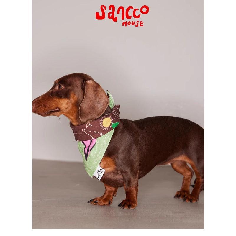 SANCCO® Paisley Graffiti Pet Bandana - KIKOPALS