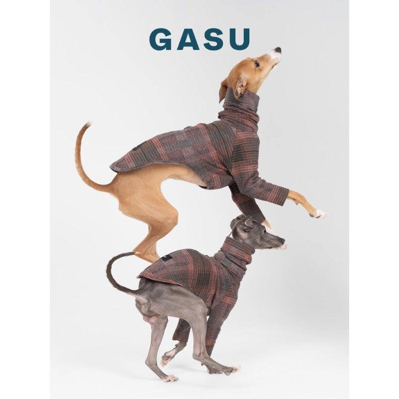 GASU® Pink and Brown Gingham Dog Apparel - KIKOPALS