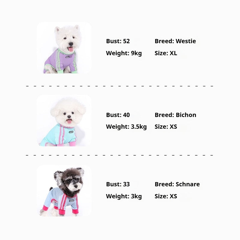 MookiPet® Mesh Cool Four-Legged Clothes for Dogs