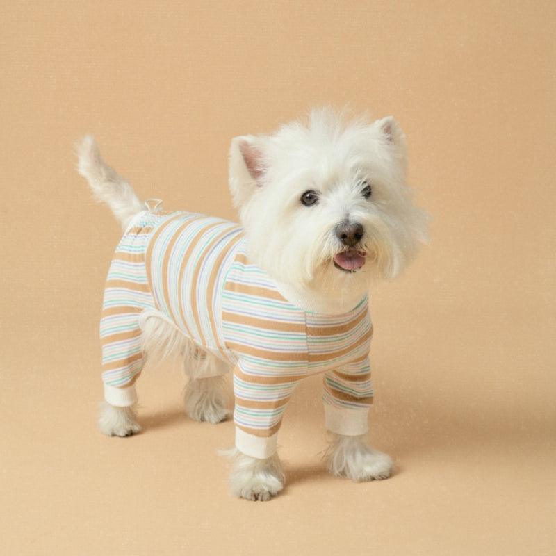 LazyEazy® Striped Colorblock Pet Jumpsuit - KIKOPALS