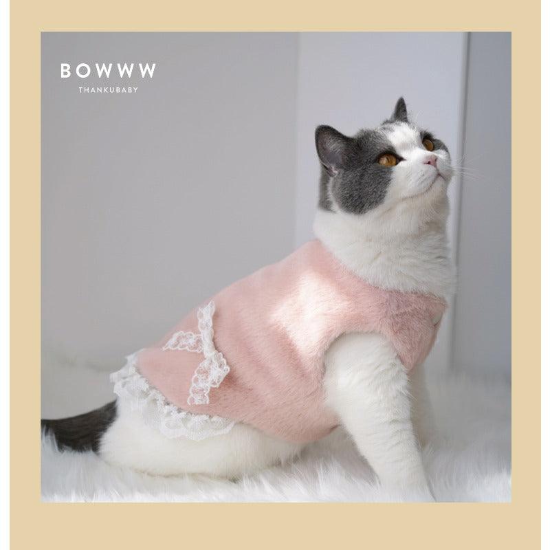 BOWWW® Pet Warm Fleece Vest - KIKOPALS