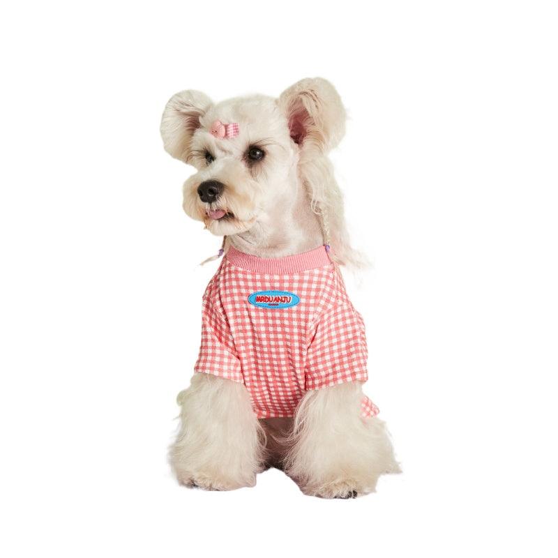KIKOPALS® Plaid Pet T-Shirt - KIKOPALS
