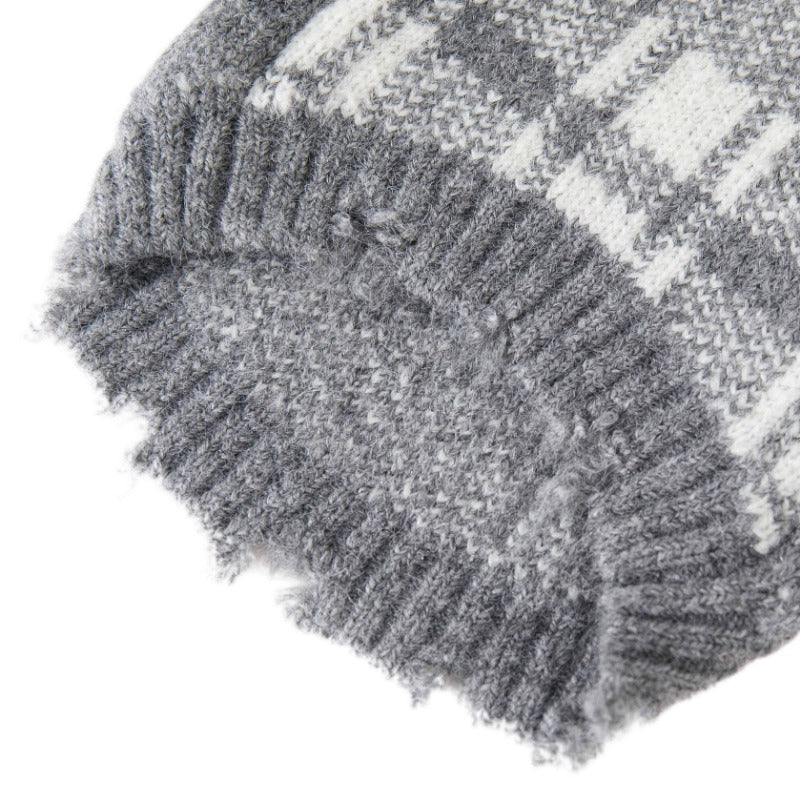 PalettePet® Vintage Sleeveless Sweater for Dogs – Grey