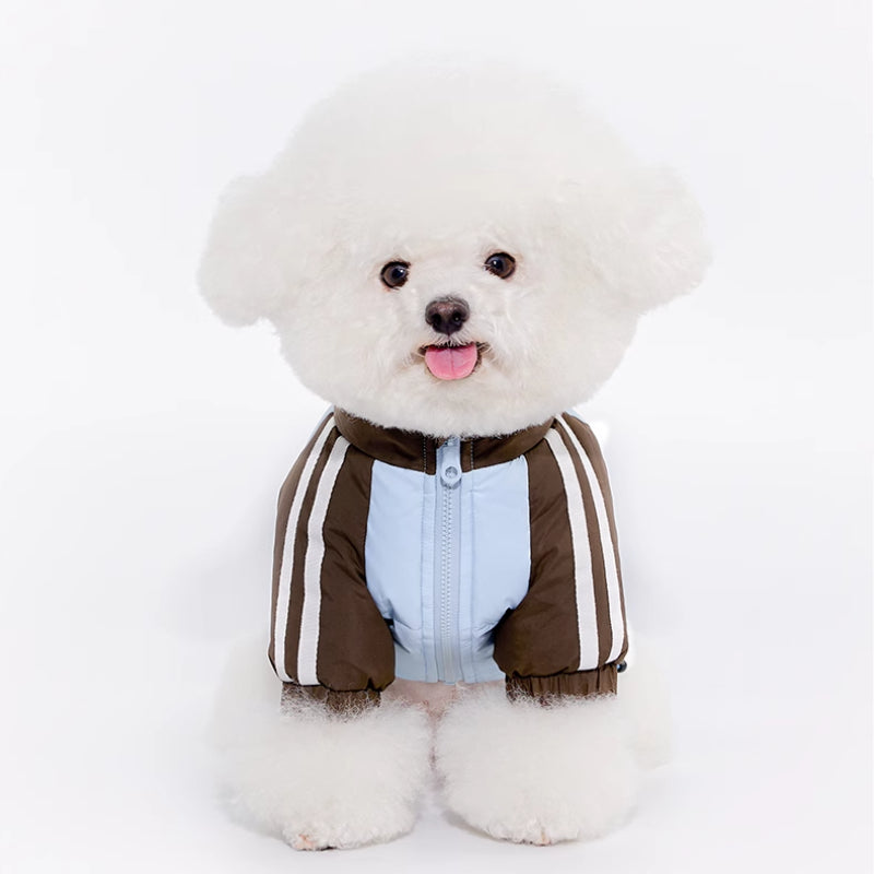 MookiPet® Haze Blue Down Jacket for Dogs