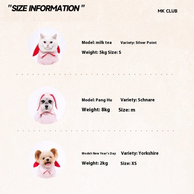 MookiPet® Cute Pink Hat for Dogs & Cats