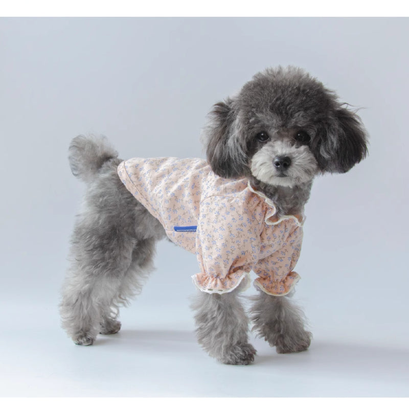 MARSHMALLOW® Cozy Floral Print Dog Sweater