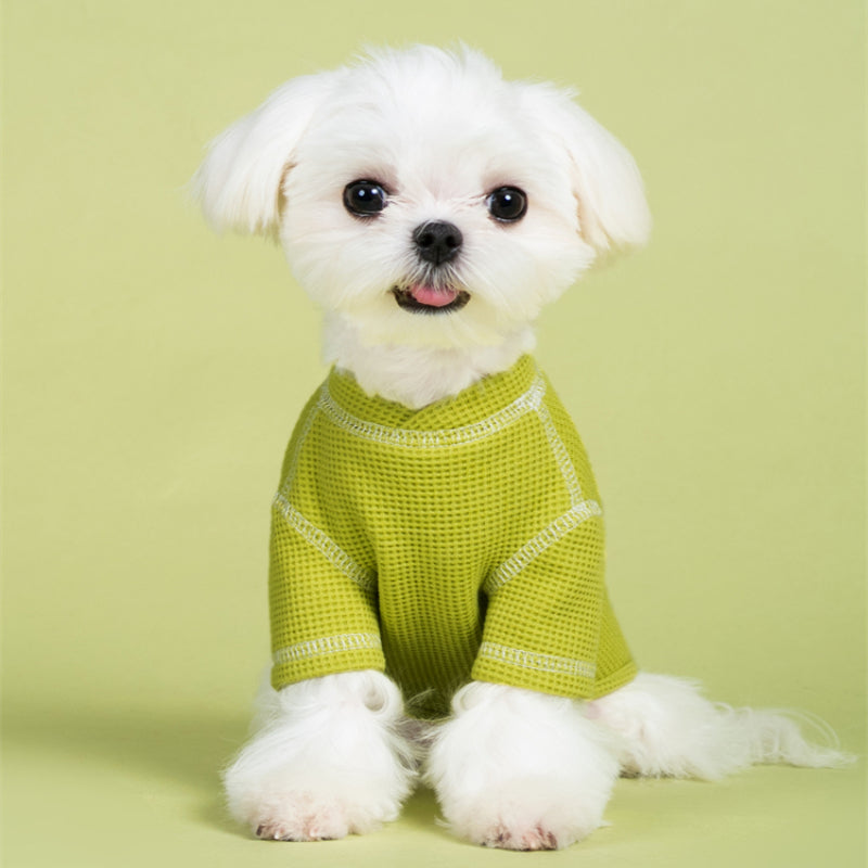 UPUPU® Vintage Waffle Knit Shirt for Dogs