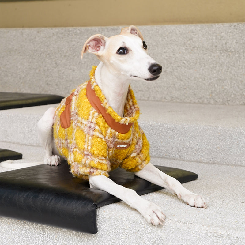 ZEZE® Striped Pet Jacket for Dogs – Warm and Stylish