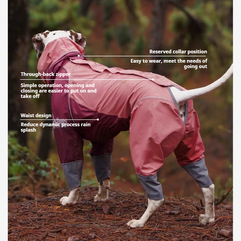 BlackDoggy® Waterproof Raincoats for Dogs & Adults