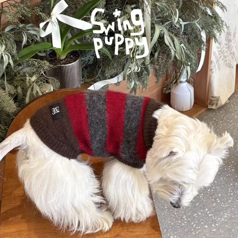 Swingpuppy® Dog Mohair & Wool Long-Pile Sweater