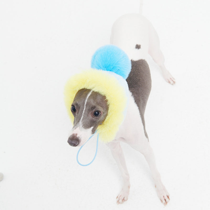FuzFuz® Plush Ball Hat for Dogs