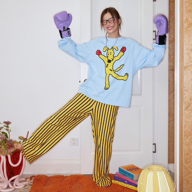 SANCCO® Striped Home Furnishing Set - for Owner - KIKOPALS