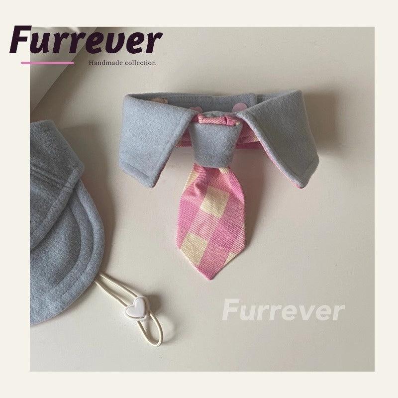 Furrever® Pink Plaid Pet Tie - KIKOPALS