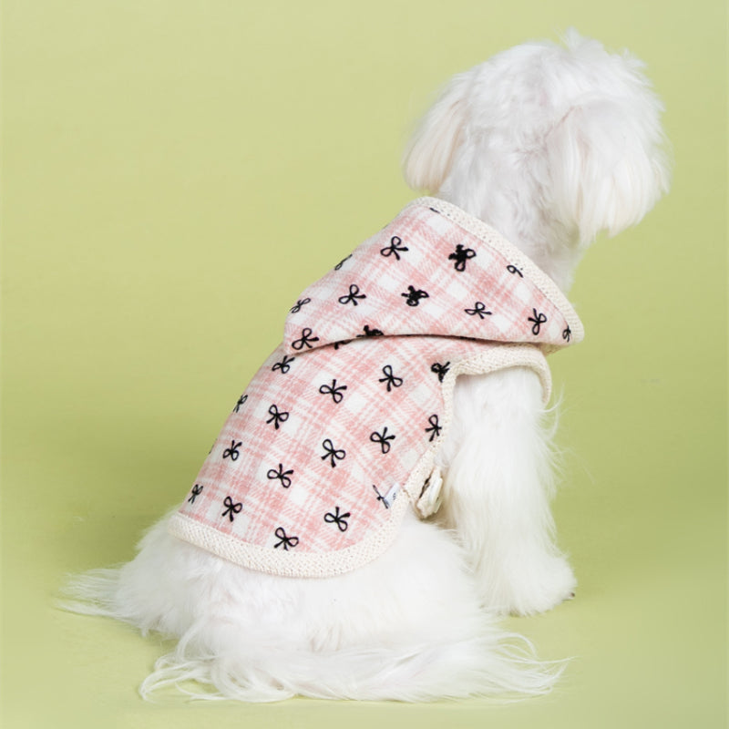 UPUPU® Bow Woolen Cloak for Dogs & Cats
