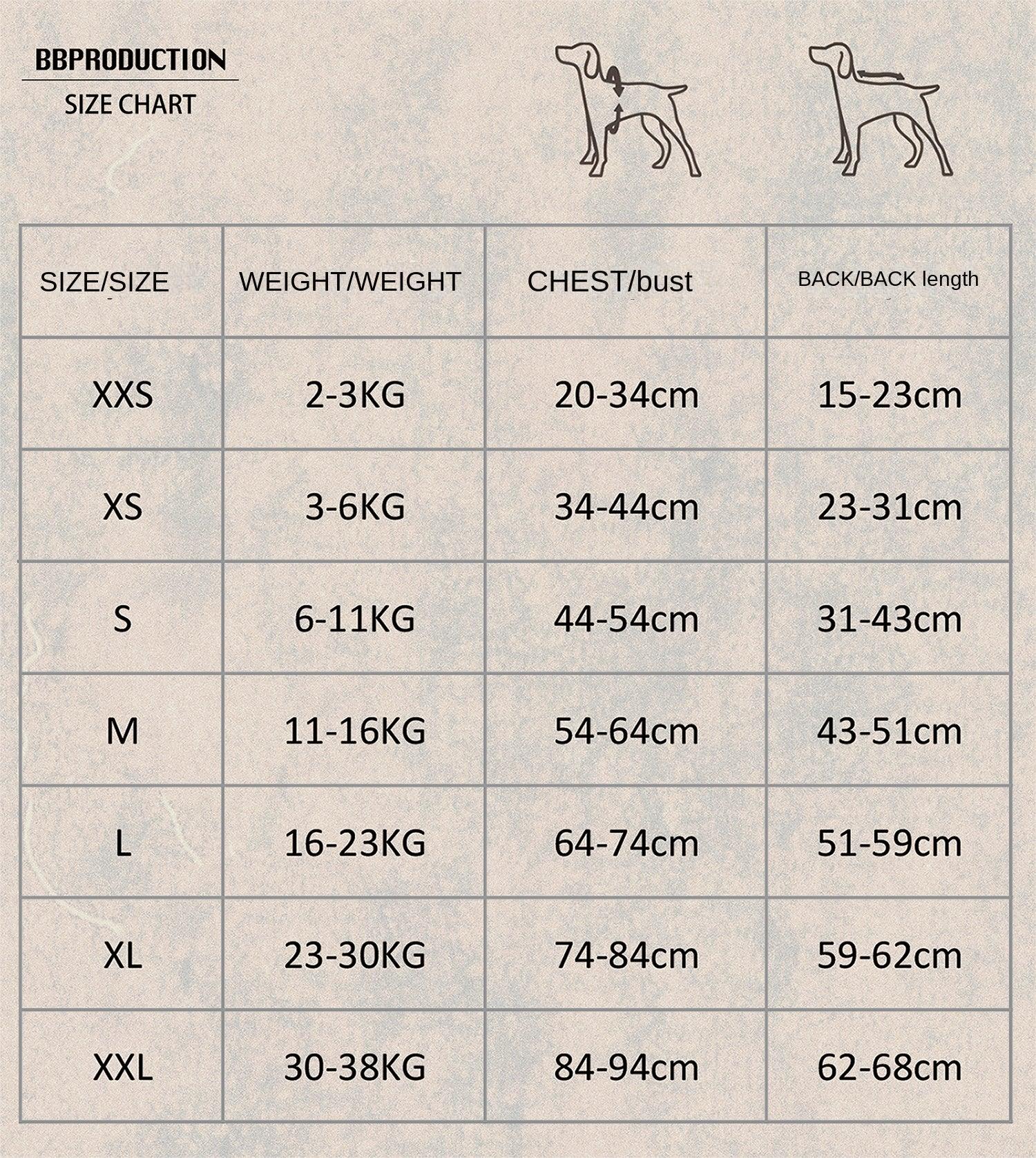 BBPRODUCTION® Windproof Dog Jacket with Leash Access - KIKOPALS