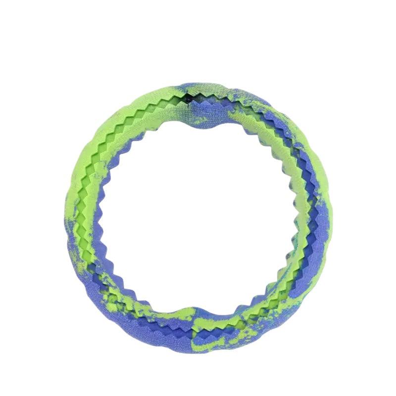 Qmonster® Color-Block Ring Dog Chew Toy - KIKOPALS