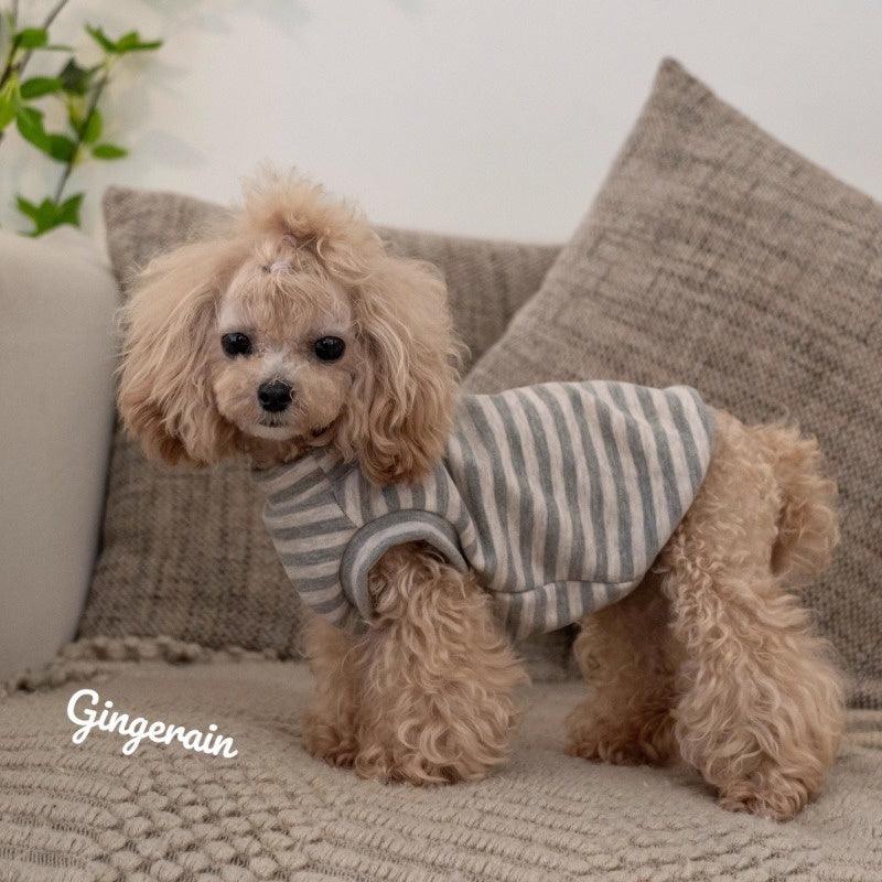 GINGERAIN® Striped Pet Hoodie Vest - KIKOPALS