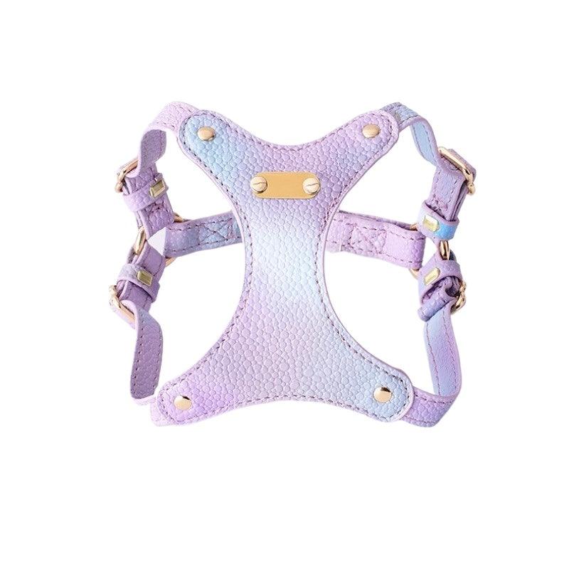 Minly® Adorable Rainbow Dog Harness and Leash Set - KIKOPALS