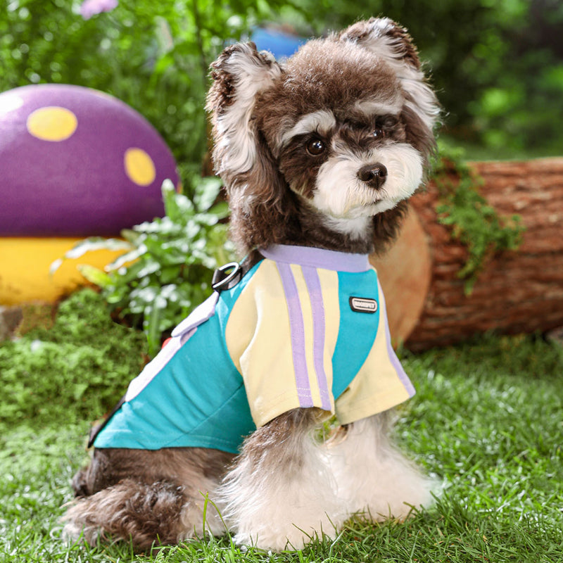 MookiPet® Functional Pocket Contrast T-Shirt for Dogs