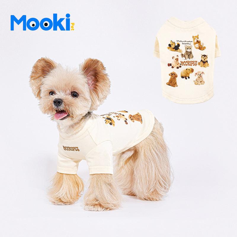 MookiPet® American Cartoon Dog T-shirt - KIKOPALS