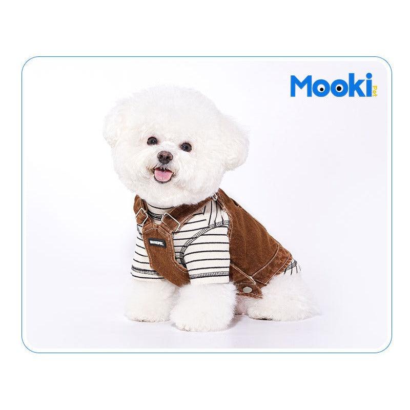 MookiPet® Hamburger Dog Denim Vest - KIKOPALS