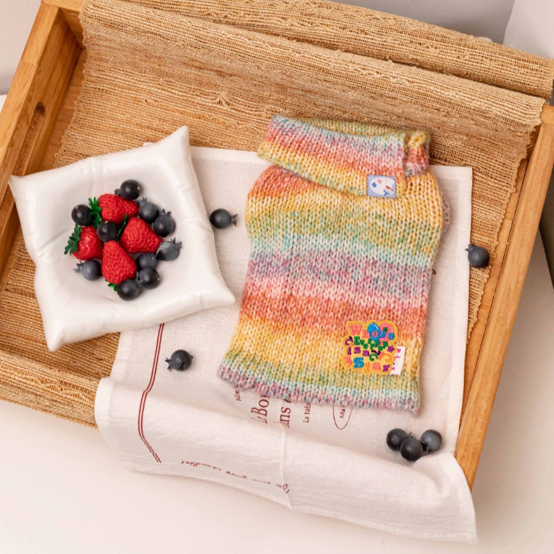 PalettePet® Rainbow Collar Knitwear for Dogs