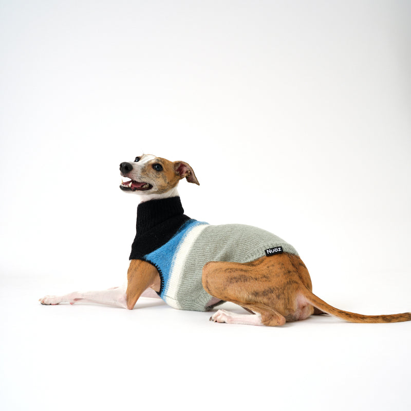 Nuoz® Gradient Color Sleeveless Knit Vest for Dogs – Mohair Wool Blend