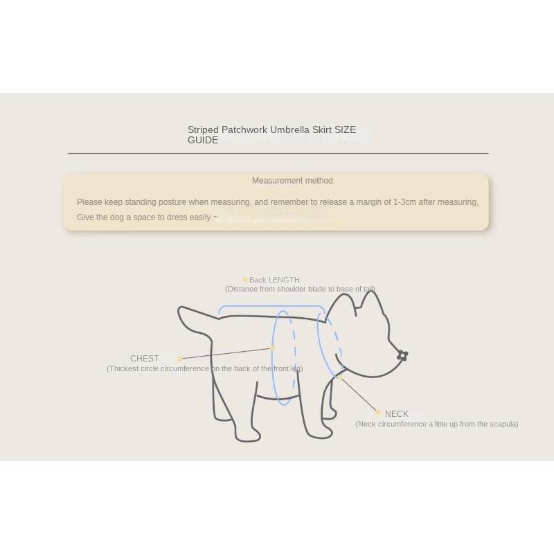 Dottylab® Striped Patchwork Flared Dress - KIKOPALS