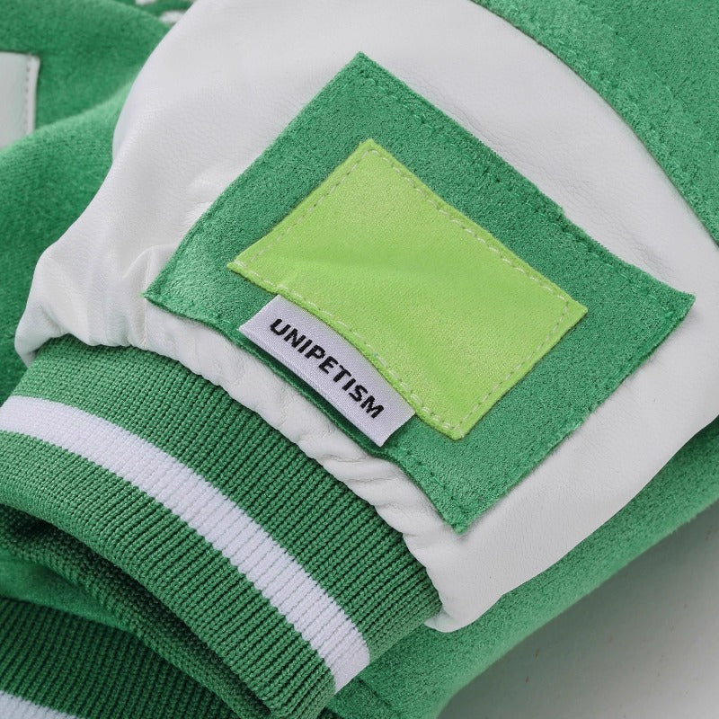 UNIPETISM® American College Style Baseball Jacket for Dogs & Cats