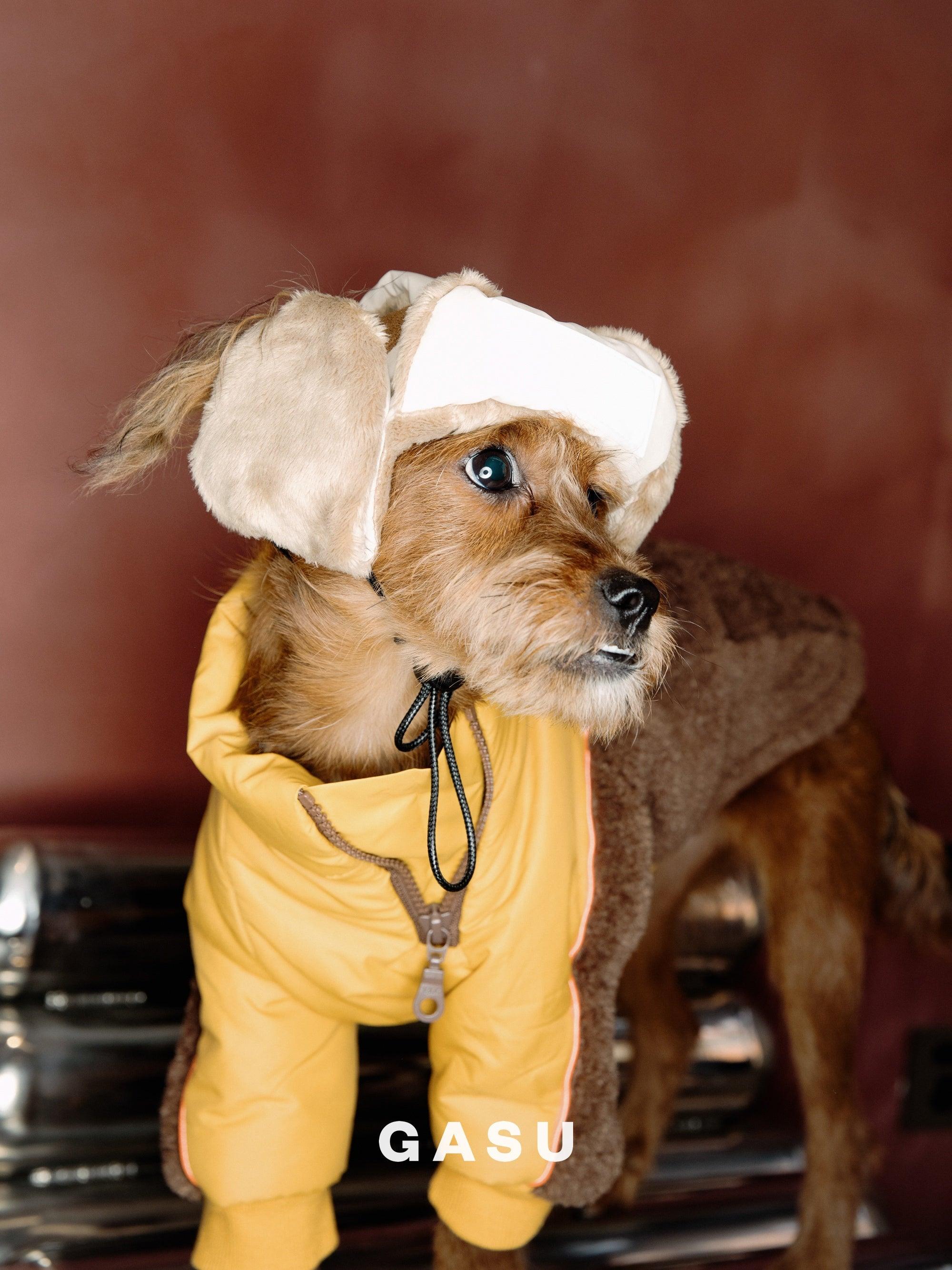 GASU® Versatile Puffer Pet Pilot Hat - KIKOPALS